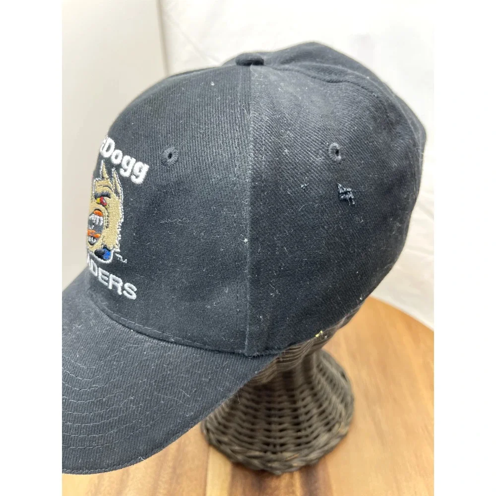 Salt‎ Dogg Hat Cap Spreaders Embroidered Black Adjustable Strap Back Baseball